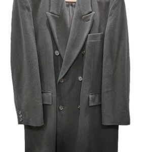 Elegant Kasper Mohair Wool Mens Overcoat 42R